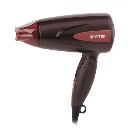 Uscător de păr compact Vitek VT-2261, 1300 W, Brown
