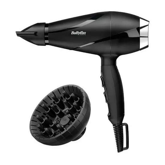 Uscător de păr Babyliss 6713E, 2200 W, Black