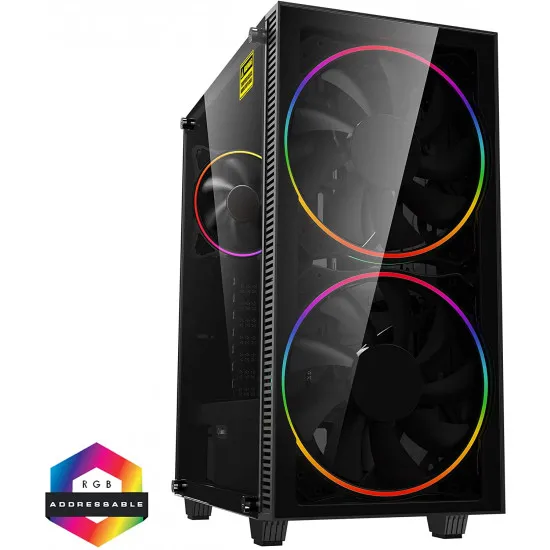 Корпус Gamemax Black Hole, Black (ATX)