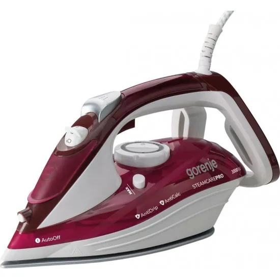 Утюг Gorenje SIH3000RBC White/Bordo (3000 Вт)
