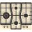 Plită încorporabilă Gorenje GW6D42CLI (Beige)