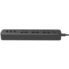 Filtru de rețea Xiaomi Mi Power Strip (3 buc./1,8 m/black)