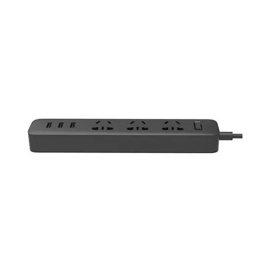 Filtru de rețea Xiaomi Mi Power Strip (3 buc./1,8 m/black)