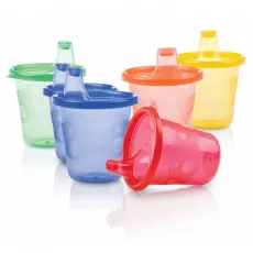 Set de căni cu năsuc Nûby ID91121 (180 ml) Set de căni cu năsuc Nûby ID91121 (180 ml)
