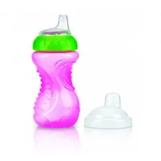 Cană anti-curgere bebe Nuby ID9648 (300 ml) Cană anti-curgere bebe Nuby ID9648 (300 ml)