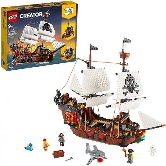 Lego Creator 3-in-1 31109 Пиратский корабль