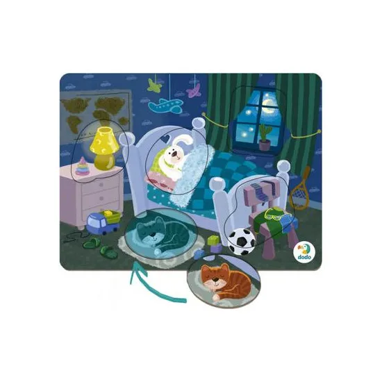 Dodo Toys Puzzle DP300278 - PUZZLE SORTER - CAMERA COPILULUI