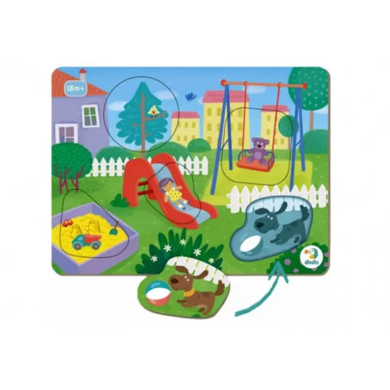Dodo Toys Puzzle DP300285 - PUZZLE SORTER - IN CURTE