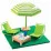 Djeco DJ07828 - MOBILIER PENTRU CASA DE PAPUSI - TERASĂ