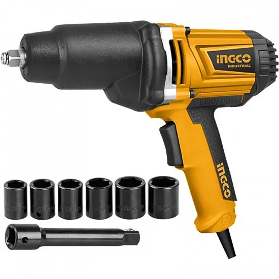 Гайковёрт ударный сетевой Ingco IW10508