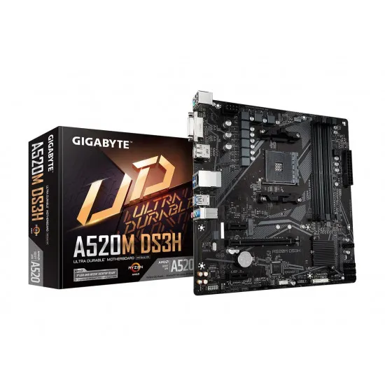 Placă de bază GIGABYTE GA-A520M-DS3H (AM4/AMD A520)