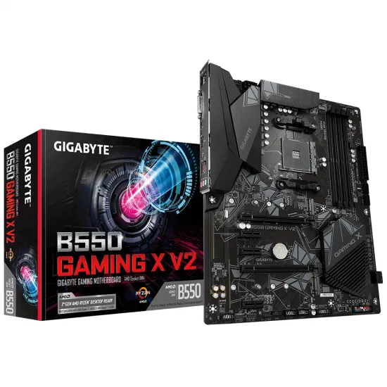 Placă de bază Gigabyte B550 GAMING X V2 (AM4/AMD B550)