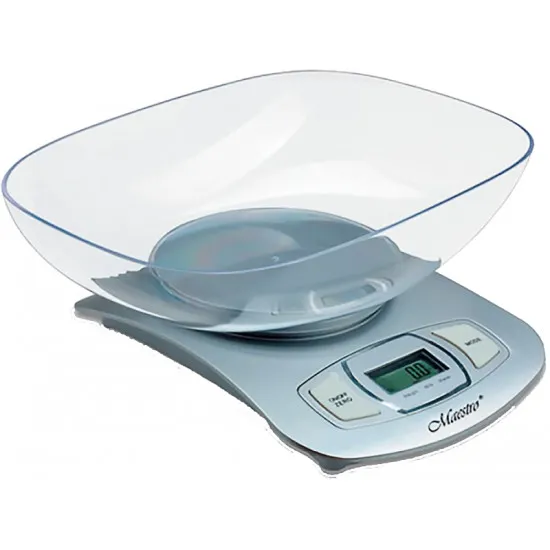Cântar de bucÄ?tÄ?rie Maestro MR-1802, Silver