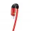 Cablu Hoco U93 Shadow USB 2.0/Lighting, Red