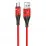 Cablu Hoco U93 Shadow USB 2.0/USB Type-C, Red
