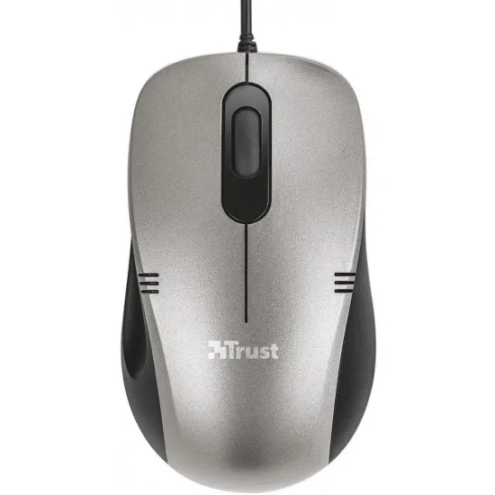 Mouse cu fir Trust Ivero Silver