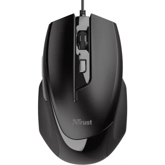 Мышь проводная Trust Voca Comfort Black