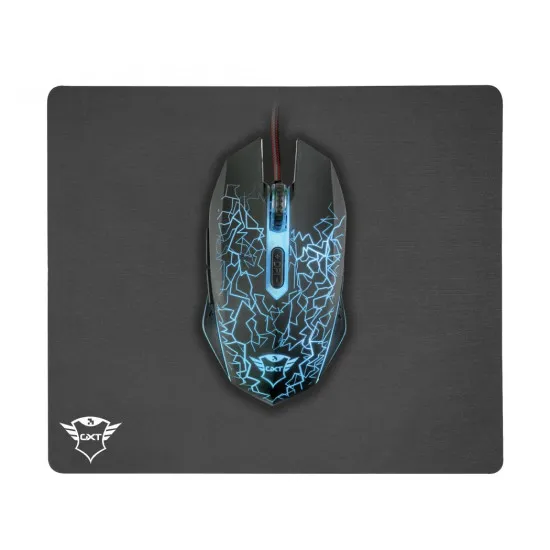 Мышь проводная Trust GXT 783 Izza Black