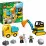 Lego Duplo 10931 Camion și excavator pe senile