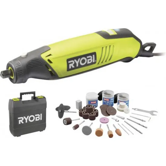 Шлифмашина прямая сетевая RYOBI EHT150V Gravor +set 115 buc