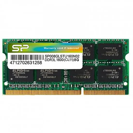 Modul de memorie 8 GB DDR3L-1600 MHz Silicon Power (SP008GLSTU160N02)
