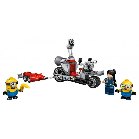Lego Minions 75549 Urmărire de neoprit cu motocicleta