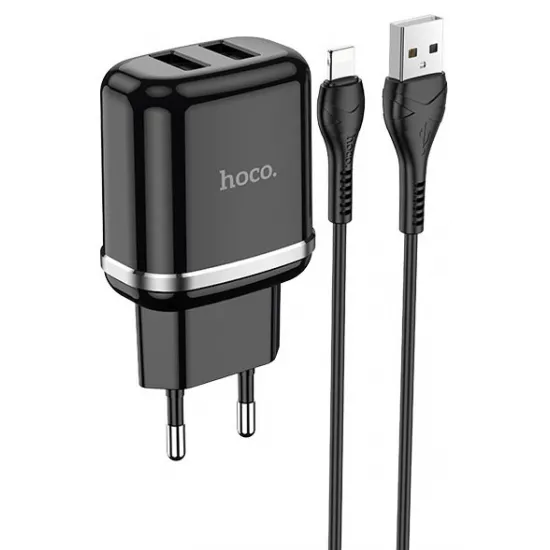 Ã?ncÄ?rcÄ?tor Hoco N4 Aspiring 5 W, Black (Lightning)
