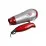 Uscător de păr compact Lafe LAFSUS44844, 1200 W, Silver/Red
