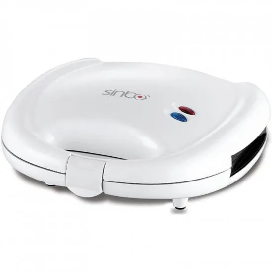 Aparat de gatit vafe Sinbo SSM-2520W, White