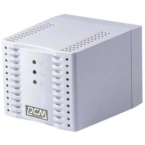 Stabilizator de tensiune PowerCom TCA-3000 White, 3000 VA