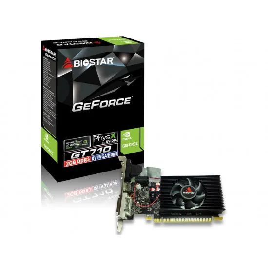 Placă video Biostar GeForce GT730 4GB GDDR3 (4 GB/GDDR3/128 bit)