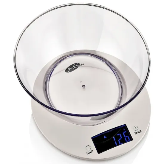 Cântar de bucătărie Goldmaster GM 7124 T, White
