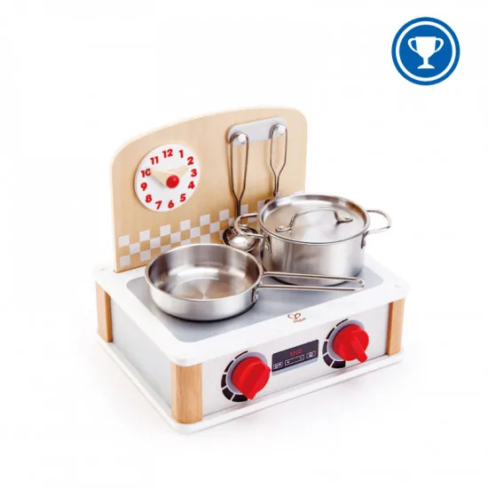 Hape E3151A Set pentru bucÄ?tÄ?rie È?i grÄ?tar 2-în-1