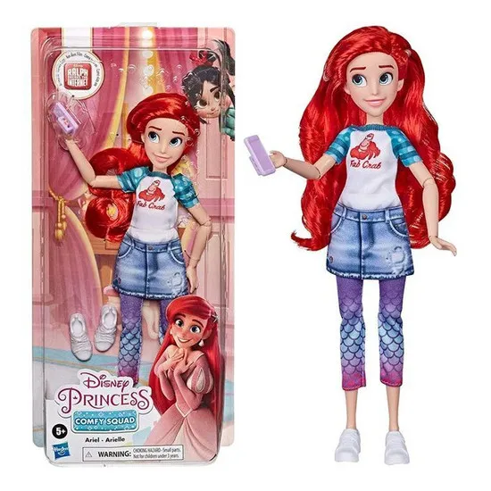 Hasbro Disney Princess E9160 Prințesa Ariel Comfy Squad