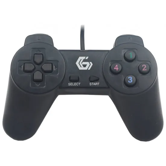 Gamepad Gembird JPD-UB-01 Black (USB)