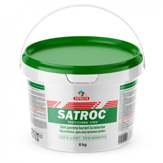 Glet Acrilat Supraten Satroc, 8 Kg