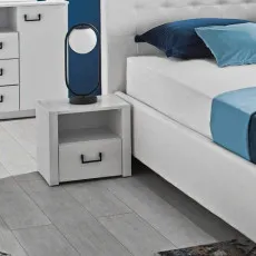 Noptieră Ambianta Rio (44,5 cm), White Noptieră Ambianta Rio (44,5 cm), White