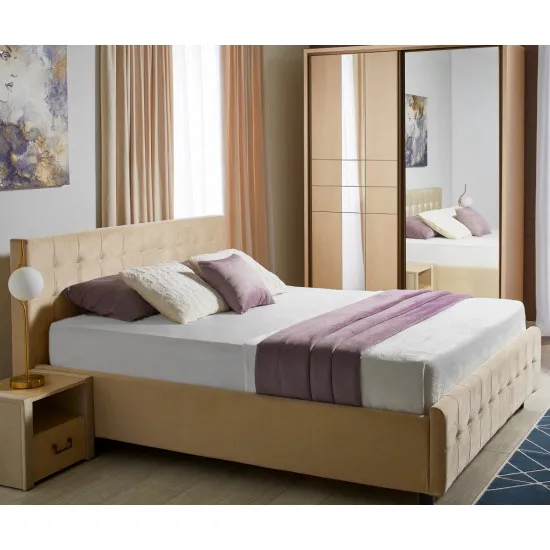 Кровать Ambianta Rio (140х200 см), Beige