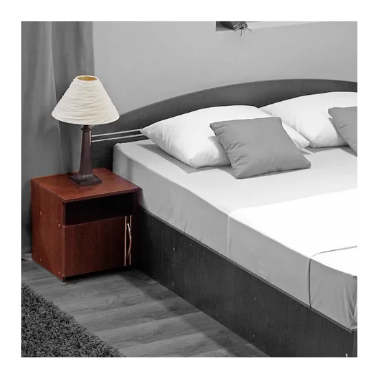 Прикроватная тумба Ambianta Inter (38 см), Sonoma Dark