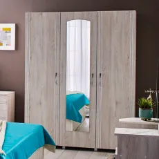 Dulap Ambianta Inter (155 cm), White Samoa