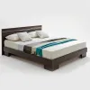 Кровать Ambianta Bravo без основания, 160 х 200 см, Sonoma Dark