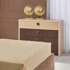 Комод Ambianta CRISTAL, 110,4x50,5x90 см, Sonoma Dark