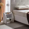 Прикроватная тумба Ambianta Cristal (45,5 см), White