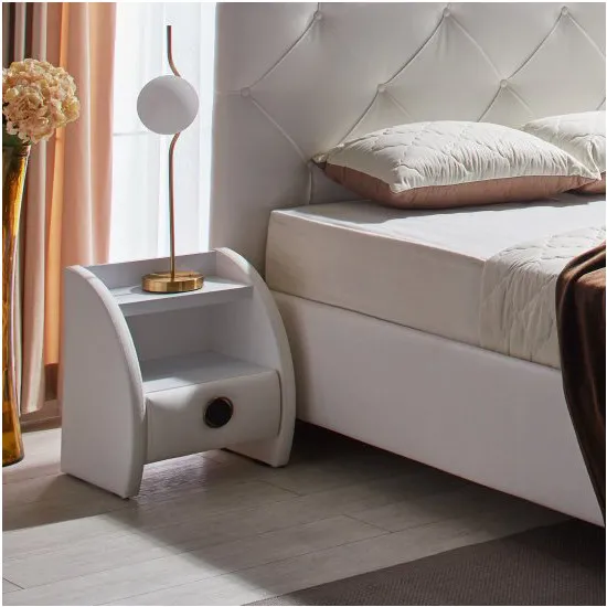 Прикроватная тумба Ambianta Cristal (45,5 см), White