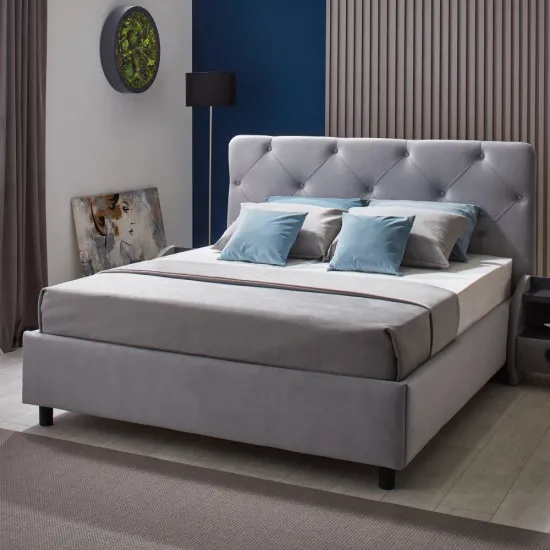 Кровать Ambianta Cristal (160 x 200 см), Серый