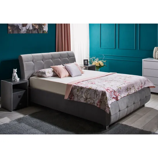 Кровать Ambianta Samba (140х200 см), Grey