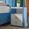Прикроватная тумба Ambianta Samba (42 см), Turcoaz