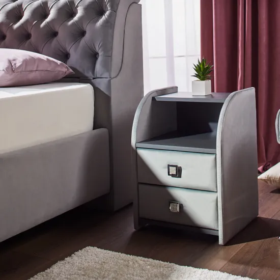 Прикроватная тумба Ambianta Frankfurt (42 см), Grey