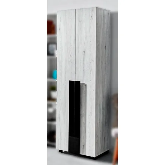 Dulap Ambianta Oscar (60 cm) cu rafturi, White Samoa