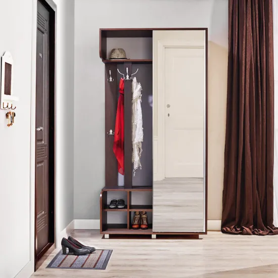 Antreu Ambianta Mix cu usa glisanta (100 cm), Sonoma Dark